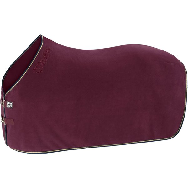Eskadron Fleece contrast Shetty Abschwitzdecke - blackberry, Größe XXXS