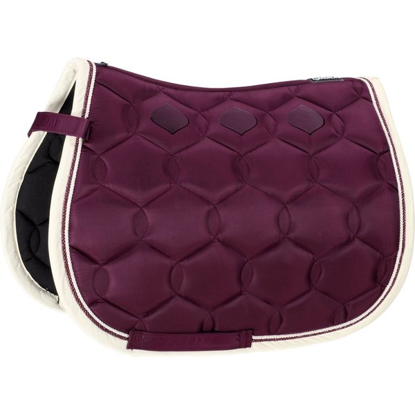 Eskadron Glossy Wave Contrast Shetty Schabracke - blackberry, Größe XXS