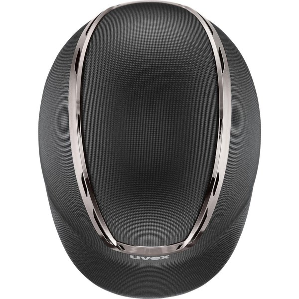 UVEX Exxeed Pro Reithelm - black, Größe M-L (57-59)