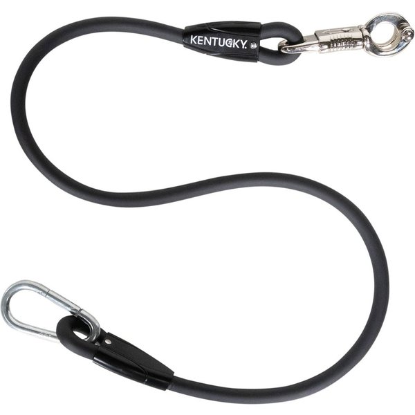 Kentucky Horsewear Horse Box Lead & Cross Anbindestrick - schwarz, Größe 140cm