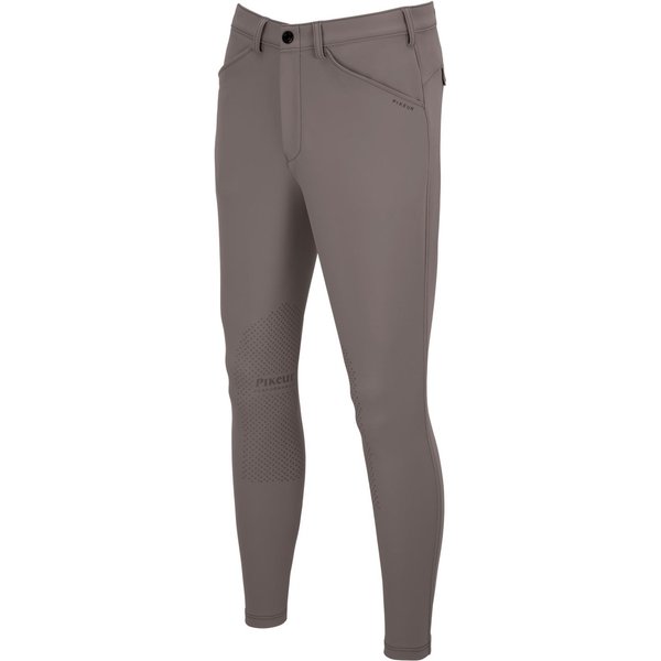 Pikeur New Rodrigo SD KN Kniegrip Reithose Herren - steel grey, Größe 52