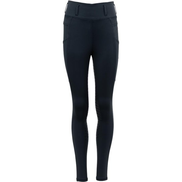 BR Eevolv Fabio HW24 Vollgrip Winter Reitleggings Kinder - carbon, Größe 128