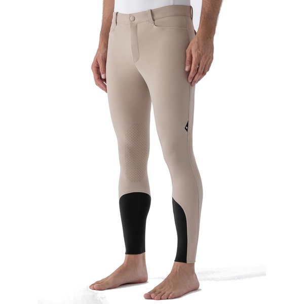Equiline GRAFTONB B-MOVE Herrenreithose mit Kniegrip - beige, Größe 48