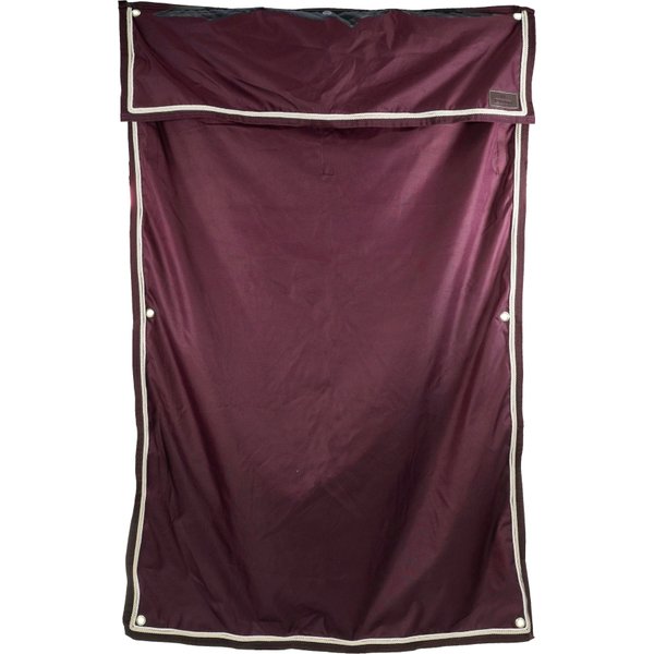Kentucky Horsewear Boxenwandvorhang wasserdicht classic 135x200cm - bordeaux