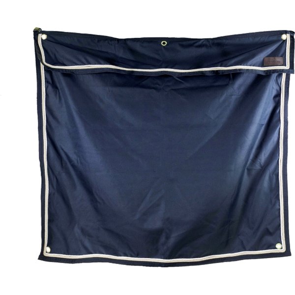 Kentucky Horsewear Boxenwandvorhang Wasserdicht Classic Kurz 135x125cm - navy