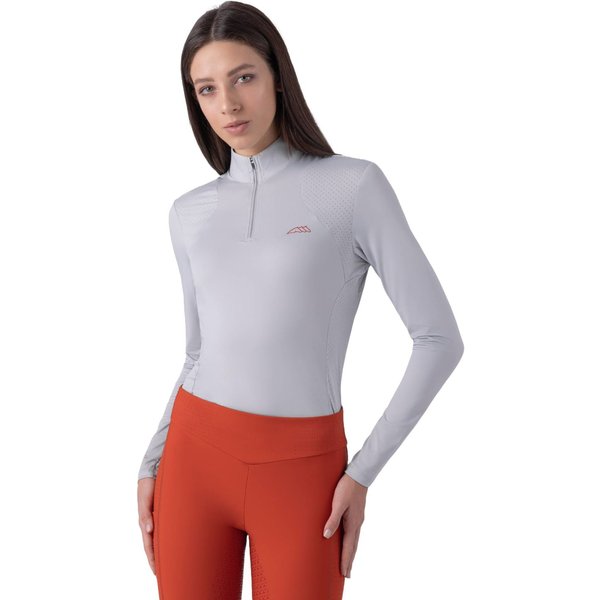 Equiline Estrae Anti-UV-Second Skin Funktionsshirt Damen - artic ice, Größe L