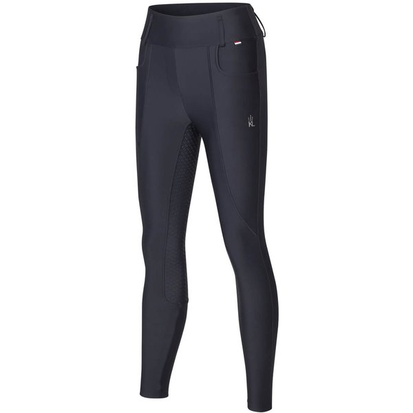 Kingsland KLKristin Damen A Shape F-Grip Pull Up Reithose - black, Größe 40