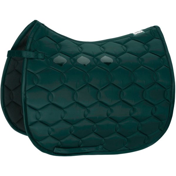 Eskadron Basics Glossy Wave Schabracke - racinggreen, Größe PD