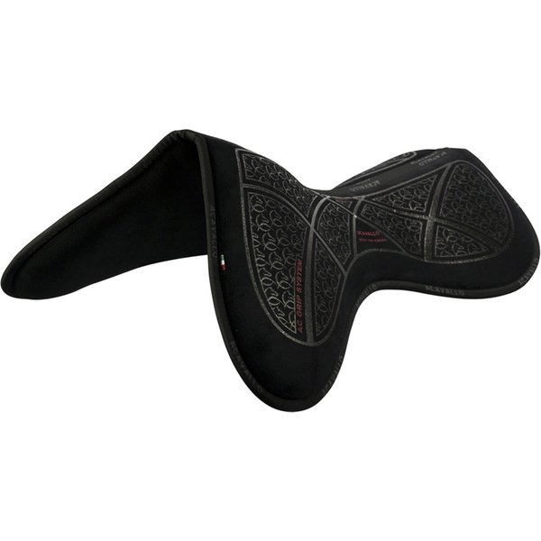 Acavallo Gel Pad Close Contact Grip & Memory 1/2 - black/silver, Größe L