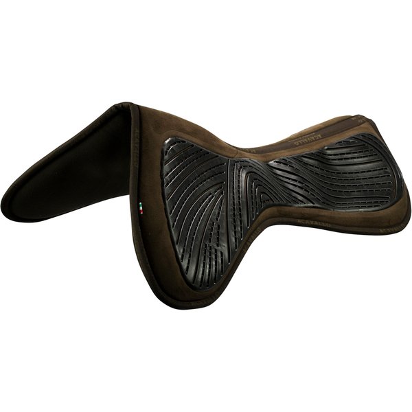Acavallo CC Pocket Gel & Memory Foam 1/2 + Risers - braun, Größe L