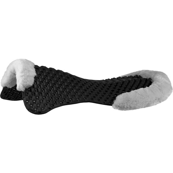 Acavallo Piuma Air-Release Pad Eco hinten erhöht - weiß, Größe onesize