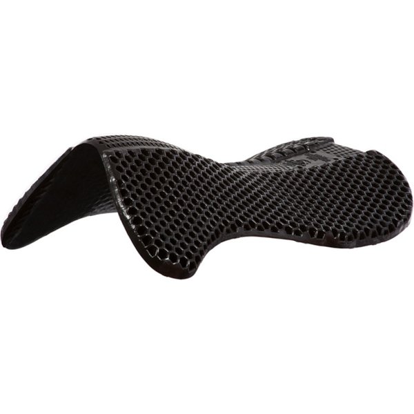 Acavallo Hexagonal Soft Gel Pad Wabenstruktur - schwarz, Größe onesize