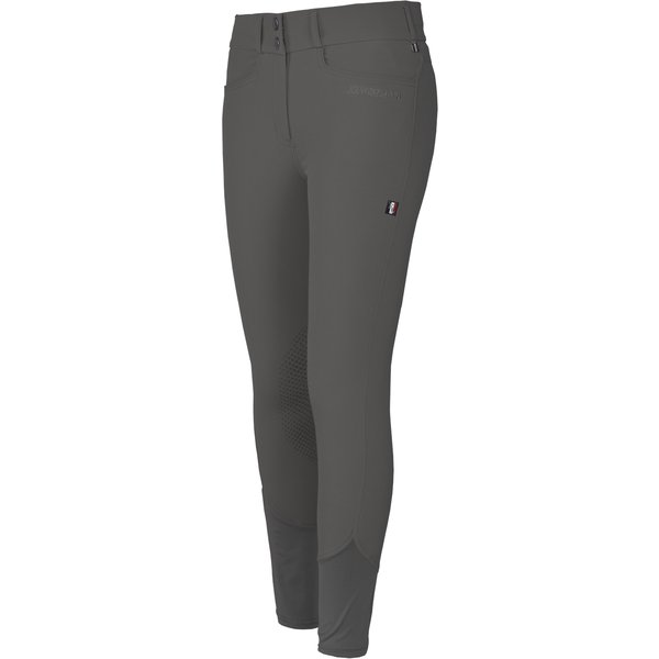 Kingsland Kadi Reithose Kniegrip Damen - grey pinstripe, Größe 42