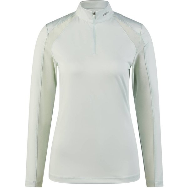 Pikeur FS25 Sports Mesh Longsleeve Funktionsshirt Damen - iceblue, Größe 38