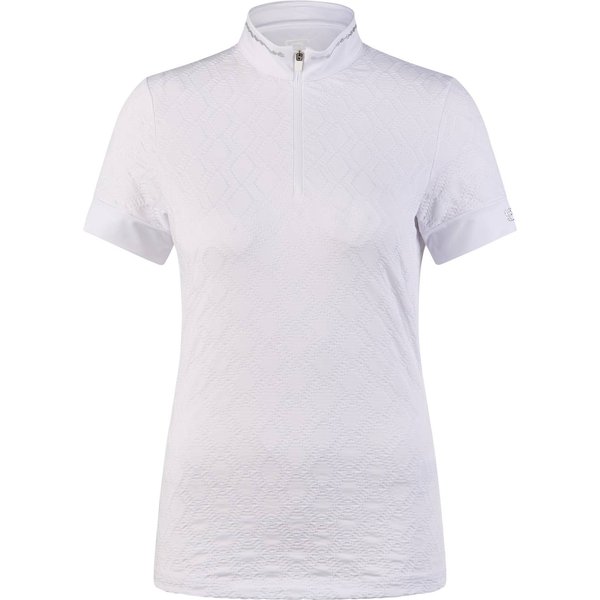 Pikeur FS25 Sports Turniershirt Damen - white, Größe 42
