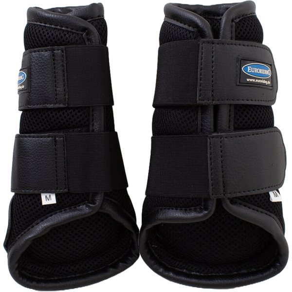 Euroriding Gamaschen Soft Air Mesh - schwarz/schwarz, Größe S