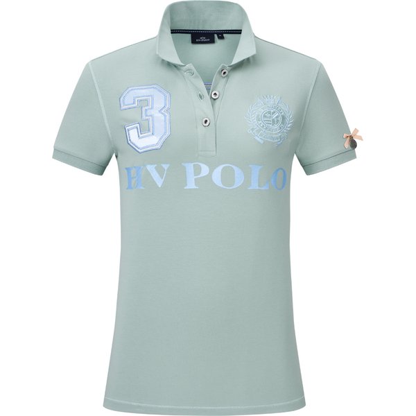HV Polo Polo Shirt Favouritas EQ Damen & Kinder - aqua sky, Größe XS