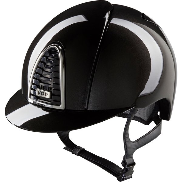 KEP Cromo 2.0 Shine Front & Rear Reithelm - schwarz, Größe M (51-58)