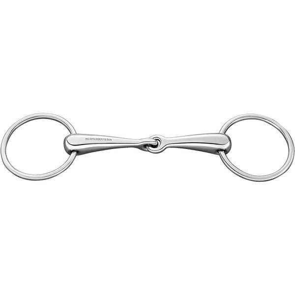 Sprenger Wassertrense 18 mm einfach gebrochen Edelstahl rostfrei - Größe 145 mm