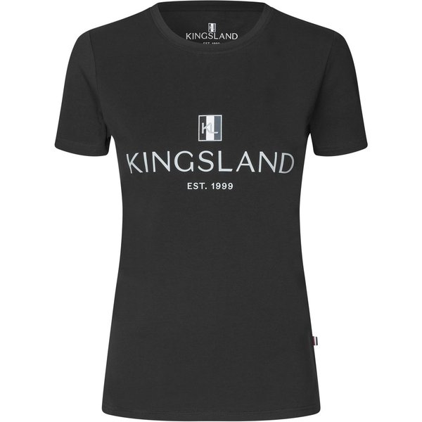 Kingsland Classic Logo T-Shirt Damen - black, Größe S
