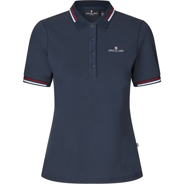 Kingsland Classic Polo Shirt Damen - navy, Größe XL