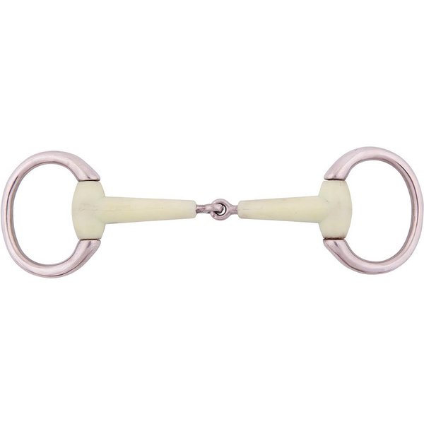 BR Olivenkopftrense AppleMouthPony 15mm einfach gebr.rostfr. - Größe 10.5 cm