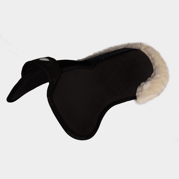 Acavallo Widerristfreies Konfigurations-Taschenpad Ecowool Flat - black/natural