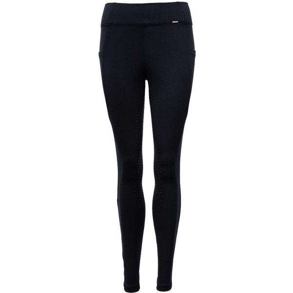 Premiere Reitleggings Bouvardia Vollgrip Silikonbesatz Damen - navy, Größe 34