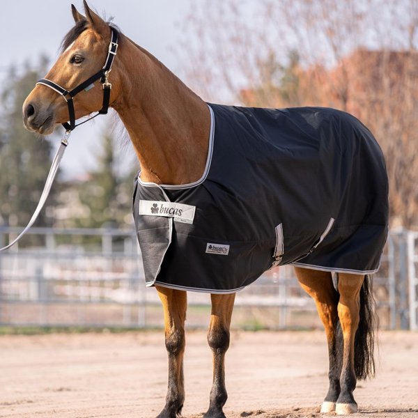 Bucas Outdoordecke Anniversary Turnout Light SD 0g - black/silver, Größe 120