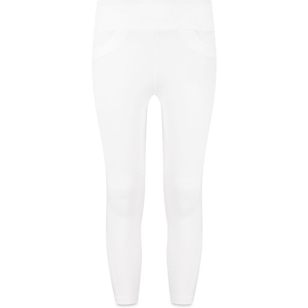 Kentucky Horsewear Miami Kniegrip Reitleggings Mädchen - white, Größe 140