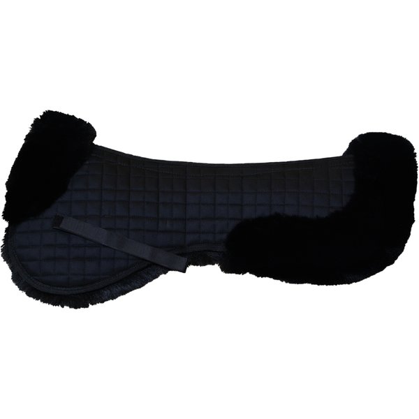 Kentucky Horsewear Lammfell Sattelpad Absorb - schwarz/schwarz, Größe M