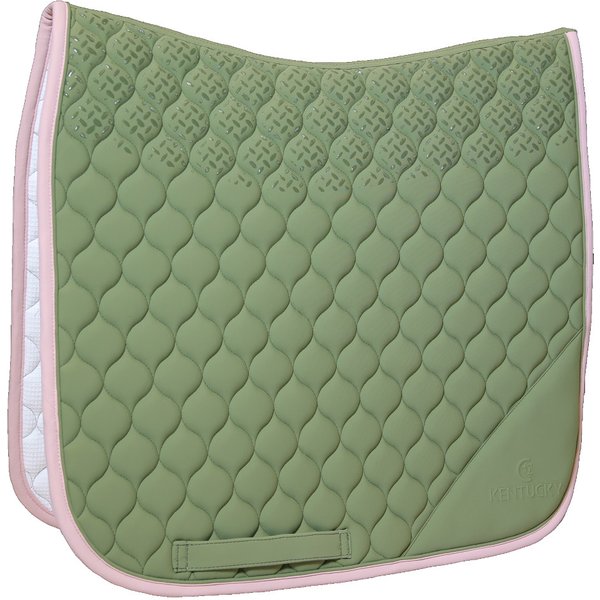 Kentucky Horsewear Schabracke Softshell Onion Quilt - khaki alt rosa, Größe Dressur