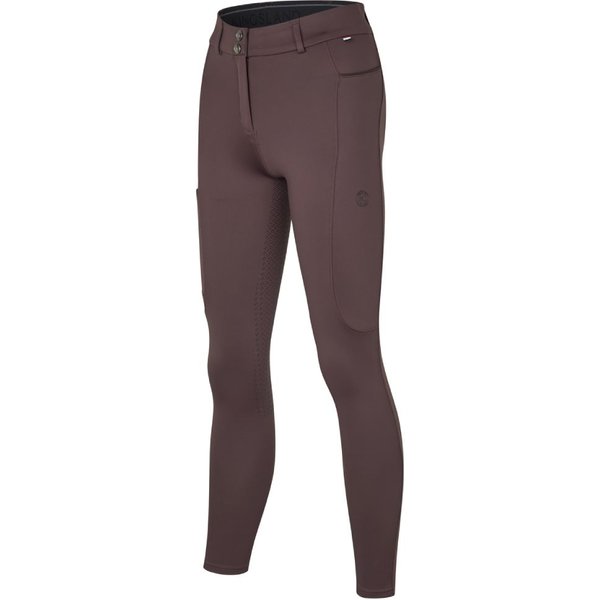 Kingsland KLKornelia Vollgrip Reithose Damen mit H-Shape - raisin, Größe 40