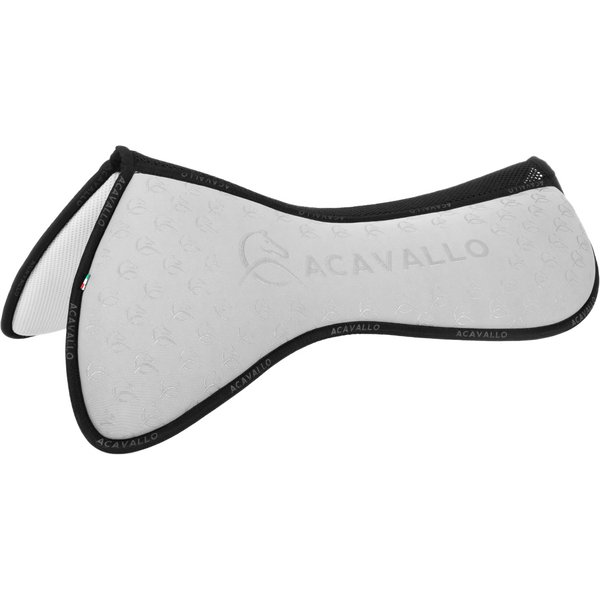 Acavallo Spine Free Memory 3D Spacer Eco Dressage - white/black, Größe Large