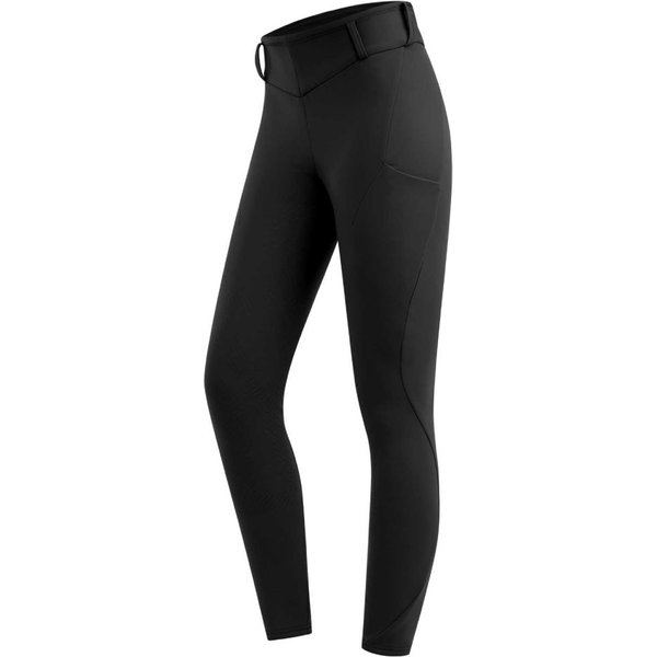ELT Rena Vollgrip Thermo Reitleggings Damen - schwarz, Größe 36