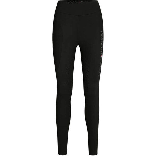 Tommy Hilfiger Equestrian Elmira Strass Vollbesatz Winter-Reitleggings Damen - black, Größe S
