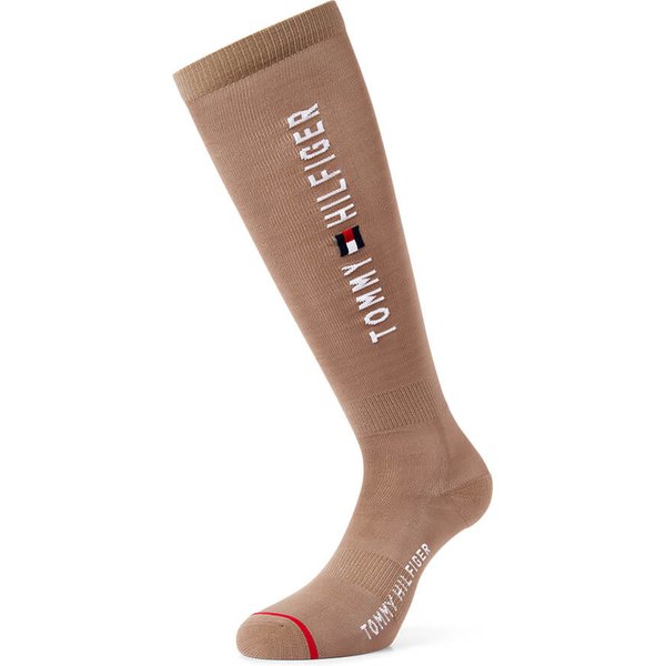 Tommy Hilfiger Equestrian Clifton Reitsocken - taupe, Größe 43/46