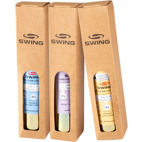 SWING Ersatzkartusche CO2 für SWING P25 AIR - Größe 38g (S-M)