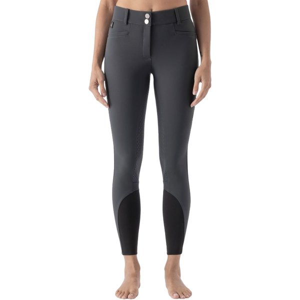 Equiline Adellek Vollgrip Hochbund Reithose Damen - night grey, Größe 38