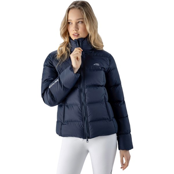 Equiline Eqesatek Steppjacke Damen - blau, Größe M