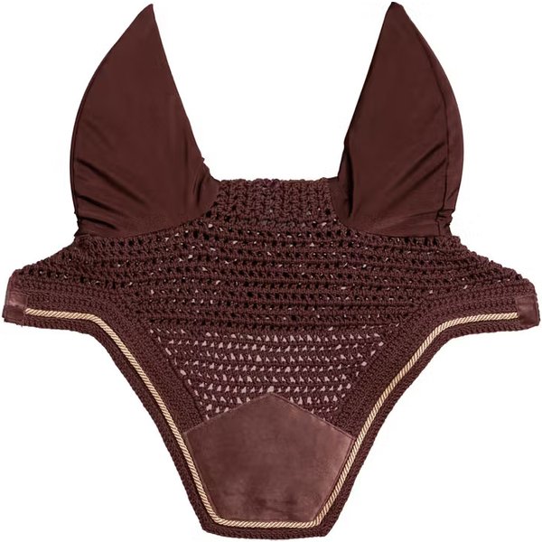 Kentucky Horsewear Fliegenohren Wellington soundless Velvet - purple, Größe Warmblut