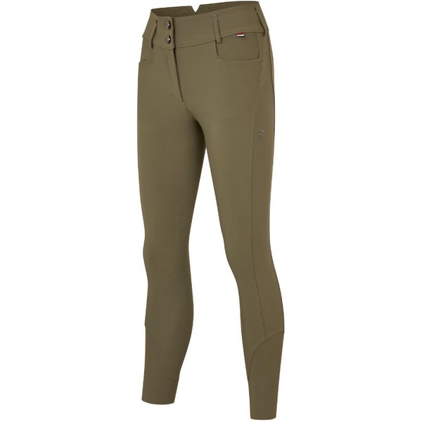 Kingsland KLKira Reithose in H-Form mit Knie-Grip in normaler Passform für Damen - kalamata, Größe 44