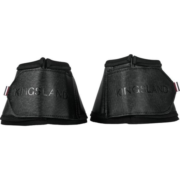 Kingsland KLLexie Hufglocken mit PU Leder und Neoprenfutter - black, Größe S