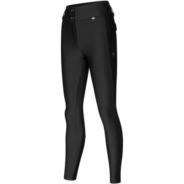 Kingsland KLKatty Reithose in A-Form mit F-Grip für Damen - black, Größe 34
