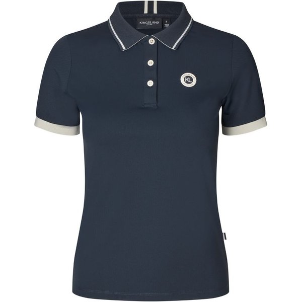 Kingsland KLLaura Poloshirt für Damen - navy, Größe M