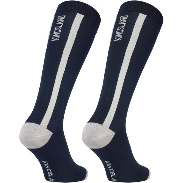 Kingsland KLLaura Coolmax-Socken 2er-Pack - navy, Größe 35/37