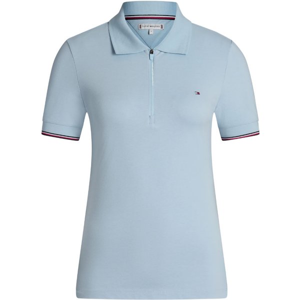 Tommy Hilfiger Equestrian Anaheim Poloshirt Damen - sweet blue, Größe L