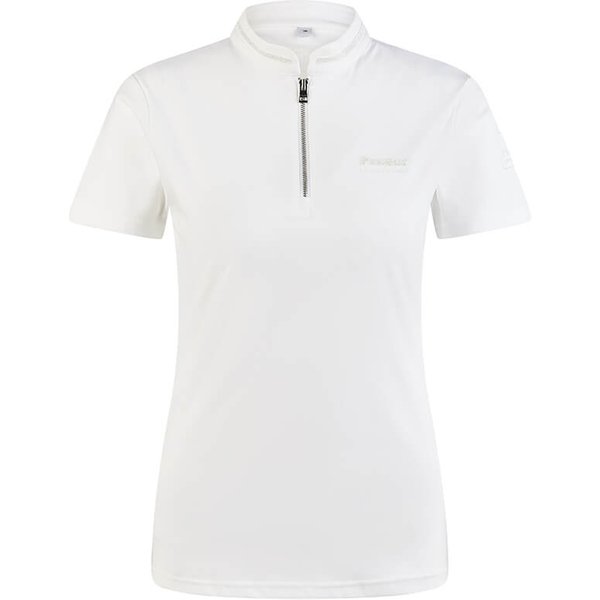 Pikeur FS26 Funktionsshirt Zip Selection Damen - white, Größe 44