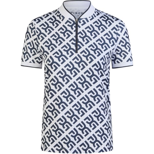 Pikeur FS26 Zip Polo Shirt the Core Damen - nightblue, Größe 46