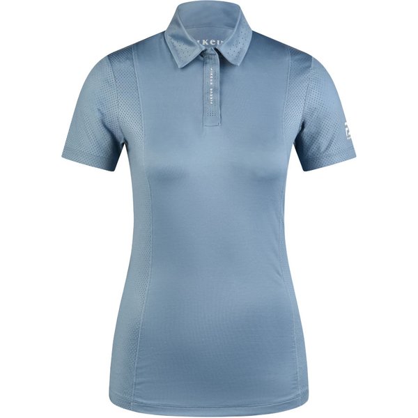 Pikeur FS26 Polo Shirt the Core Damen - ash blue, Größe 44